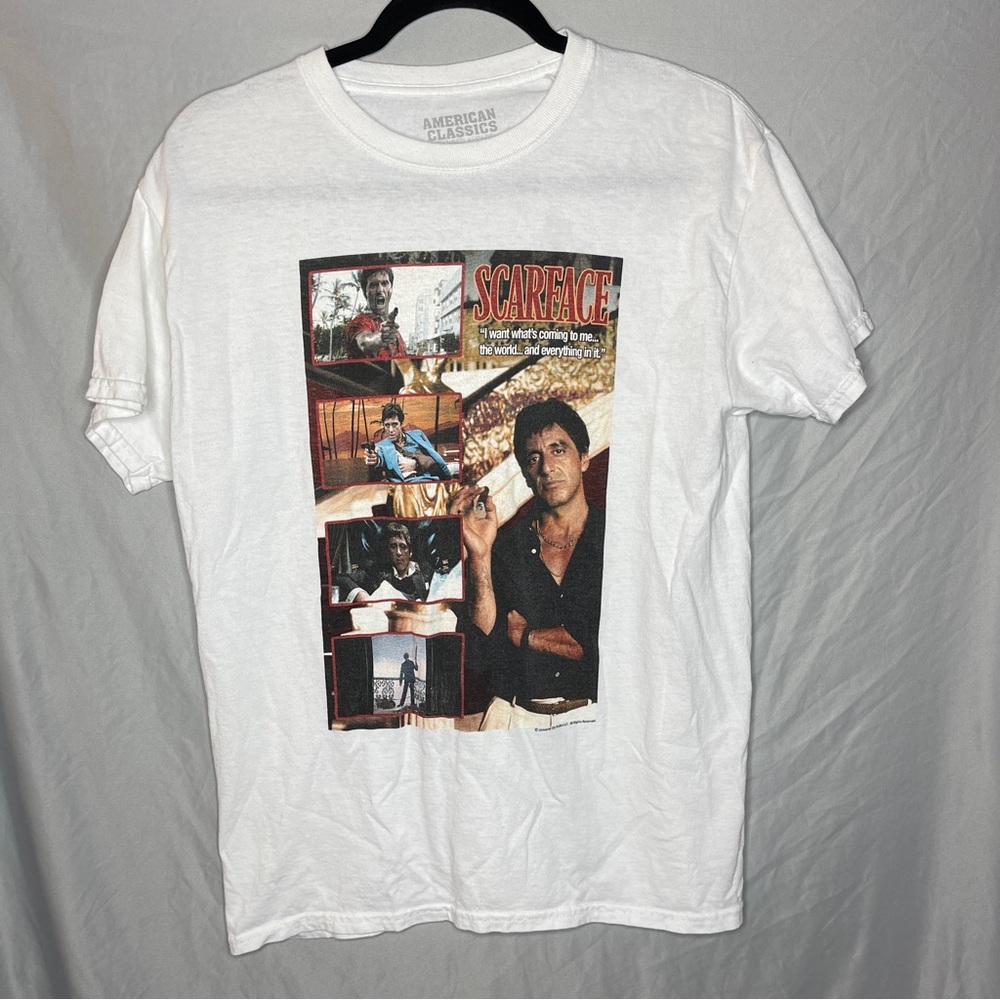 Scarface White Graphic Tee - Picture 2 of 6